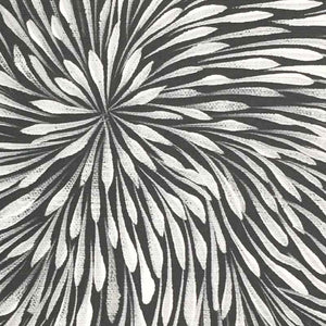 Wild Flowers by Sacha Long Petyarre by Sacha Long Petyarre, 30cm x 30cm. Australian Aboriginal Art.