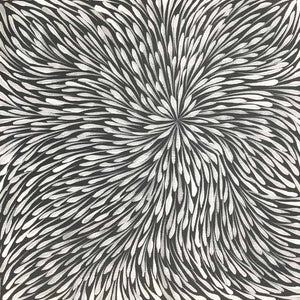 Wild Flowers by Sacha Long Petyarre by Sacha Long Petyarre, 30cm x 30cm. Australian Aboriginal Art.