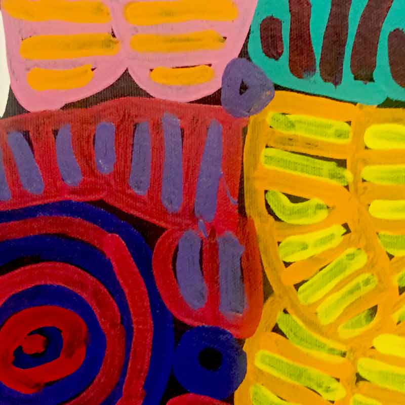 My Mother's Country by Betty Mbitjana (SOLD)
