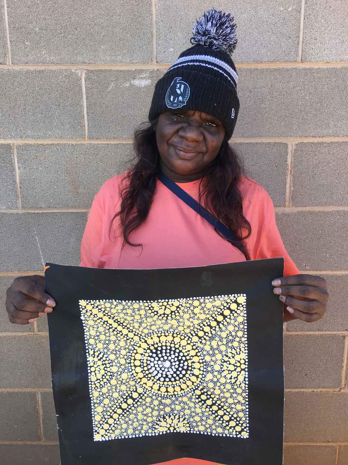Alpar Seed Story by Maggie Bird Mpetyane (SOLD)