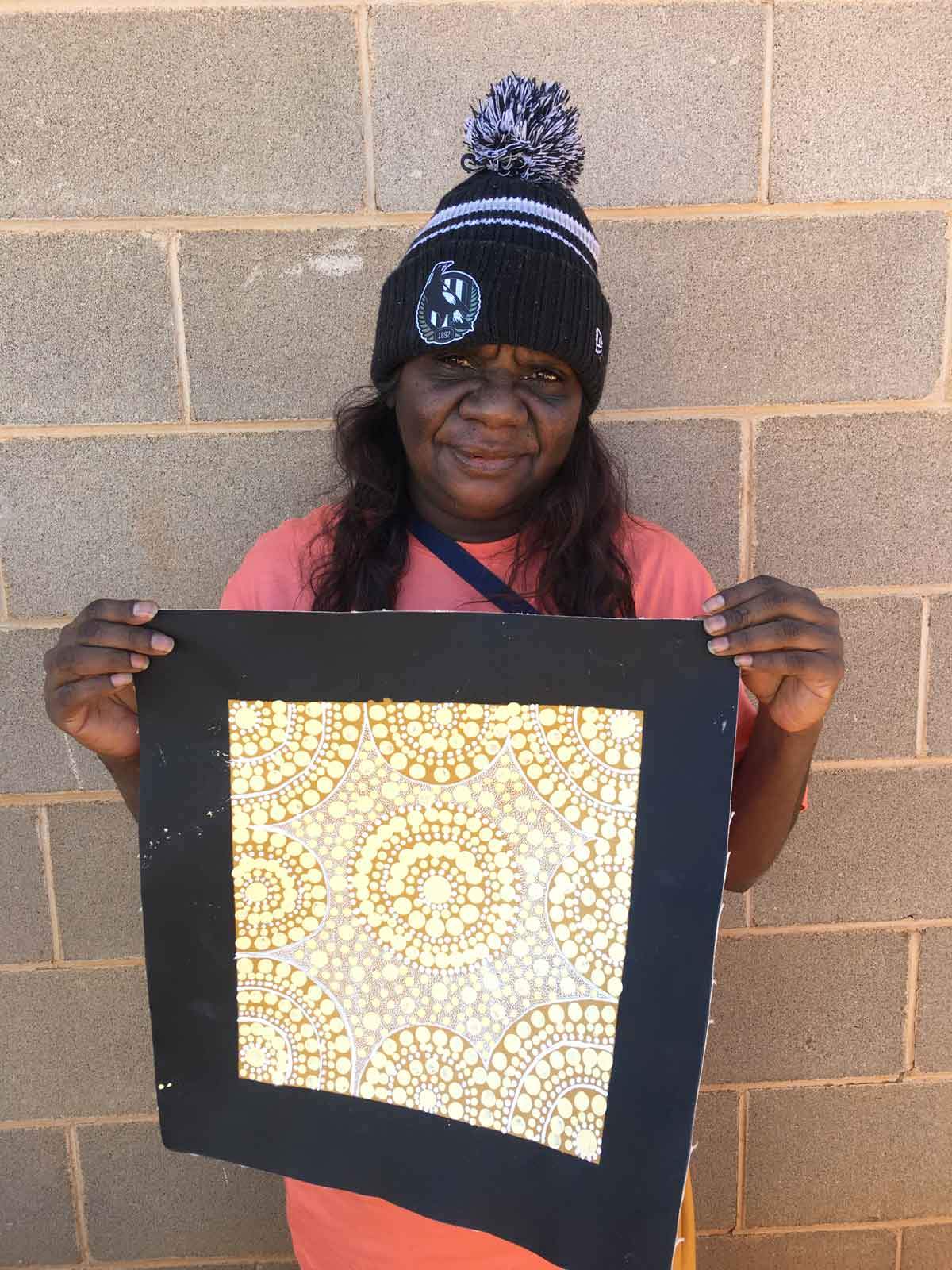 Alpar Seed Story by Maggie Bird Mpetyane (SOLD)