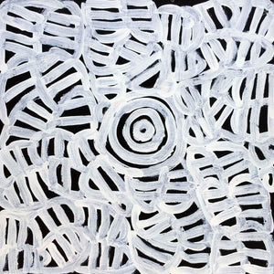 My Mother's Country by Betty Mbitjana. Australian Aboriginal Art.