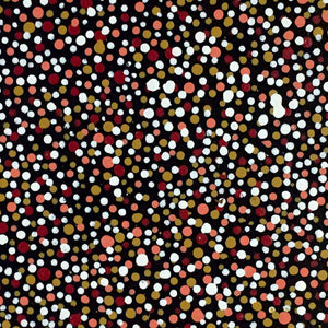 Anwekety (Conkerberry) by Kate Petyarre by Kate Petyarre, 30cm x 30cm. Australian Aboriginal Art.