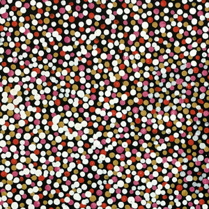 Pencil Yam by Bessie Petyarre by Bessie Petyarre, 30cm x 30cm. Australian Aboriginal Art.