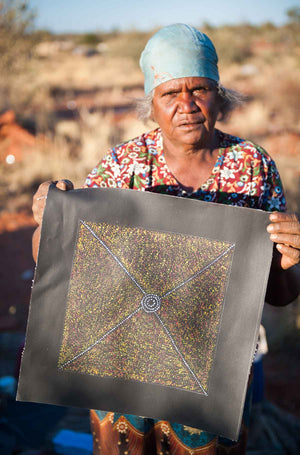 Pencil Yam by Carol Kunoth Kngwarreye