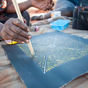 Pencil Yam by Carol Kunoth Kngwarreye