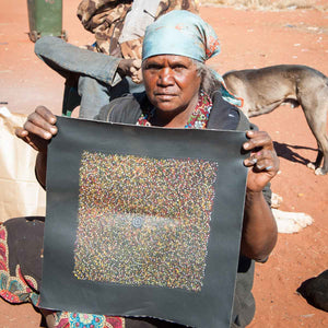 Pencil Yam by Carol Kunoth Kngwarreye (SOLD)