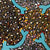 Ntyemeny (Berries) by Shirley Dixon by Shirley Dixon, 30cm x 30cm. Australian Aboriginal Art.