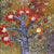 Honey Flowers by Doreen Payne Petyarre by Doreen Payne Petyarre, 30cm x 30cm. Australian Aboriginal Art.