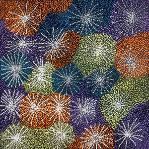 Spinifex by Joanna Kunoth by Joanna Kunoth, 30cm x 30cm. Australian Aboriginal Art.