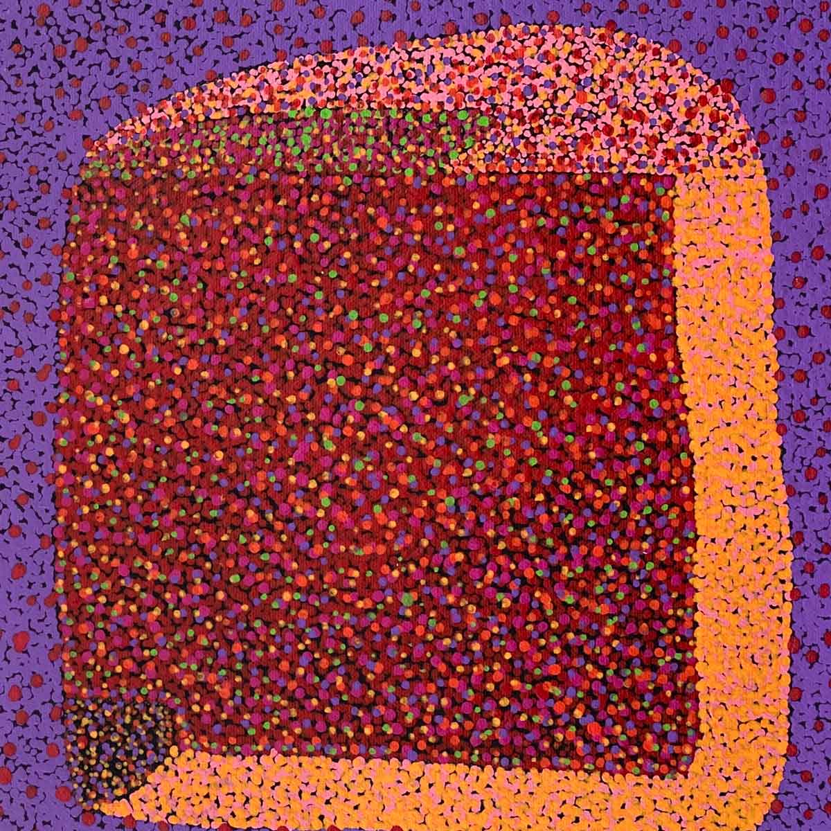 Bush Berries by Josie (Josepha) Petrick | Stretched. Australian Aboriginal Art.