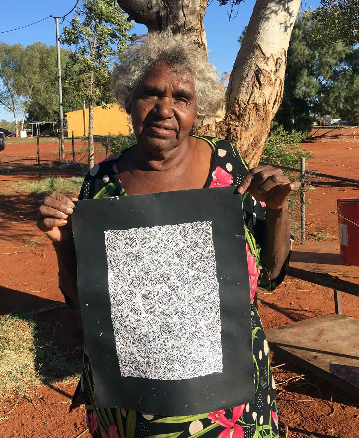 Bush Medicine (Artepwel) by Topsy Jones Pwerle (SOLD)