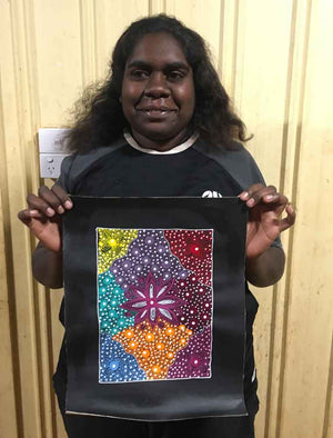 Yam Flower by Tenallie Mills (SOLD)