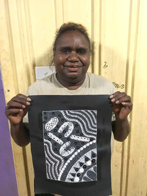Awelye for Ahakeye by Tanya Bird Mpetyane (SOLD)
