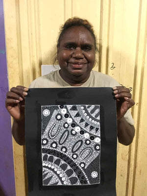 Awelye for Ahakeye by Tanya Bird Mpetyane (SOLD)