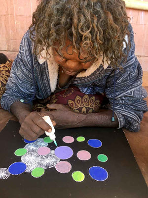 Alhepalh von Janice Clarke Kngwarreye (VERKAUFT)
