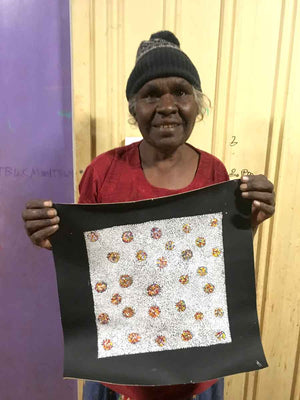 Anaty (Desert Yam) by Jean Mills Pwerle (SOLD)