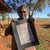Ilyarnayt Flower by Lucky Morton Kngwarreye (SOLD)