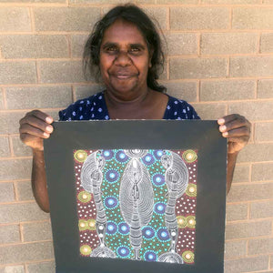 Dreamtime Sisters by Colleen Wallace Nungari (SOLD)