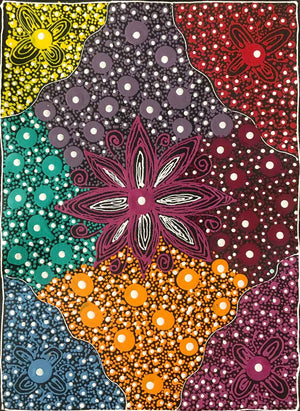 Yam Flower by Tenallie Mills (SOLD)