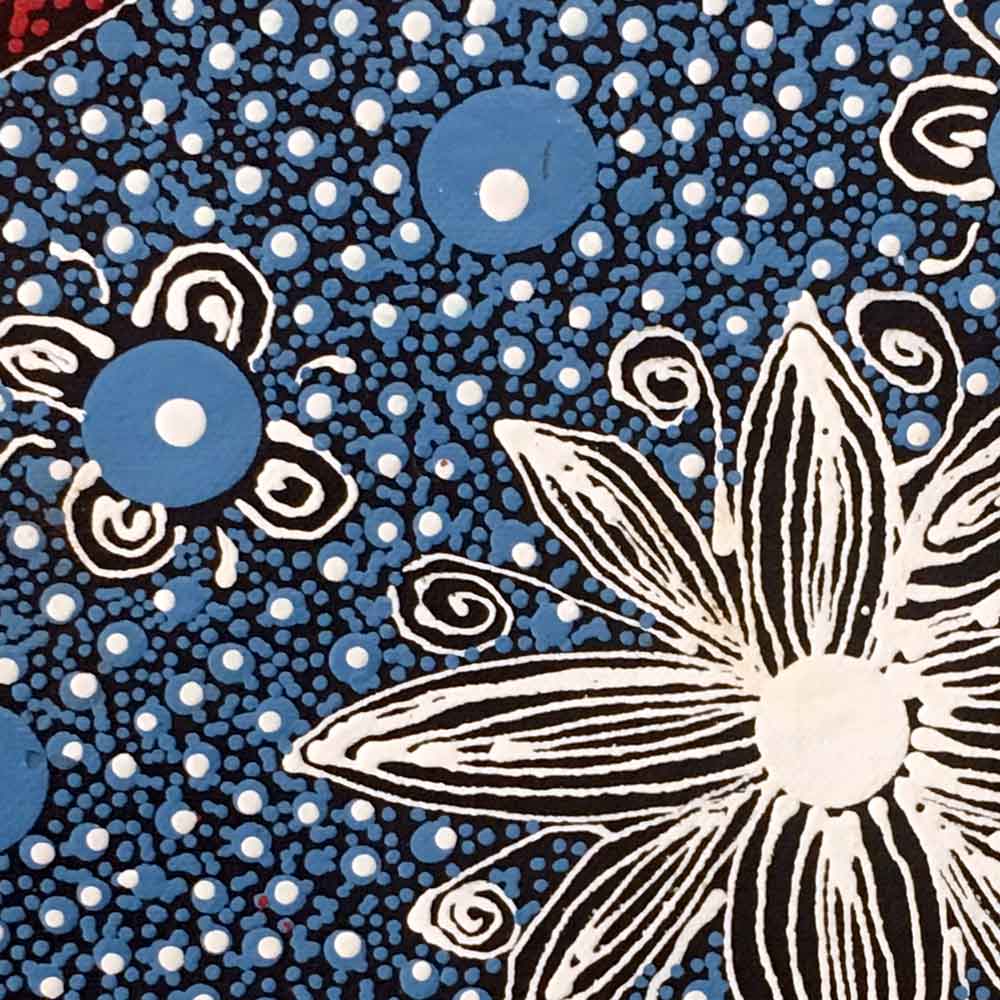 Yam Flower by Tenallie Mills (SOLD)