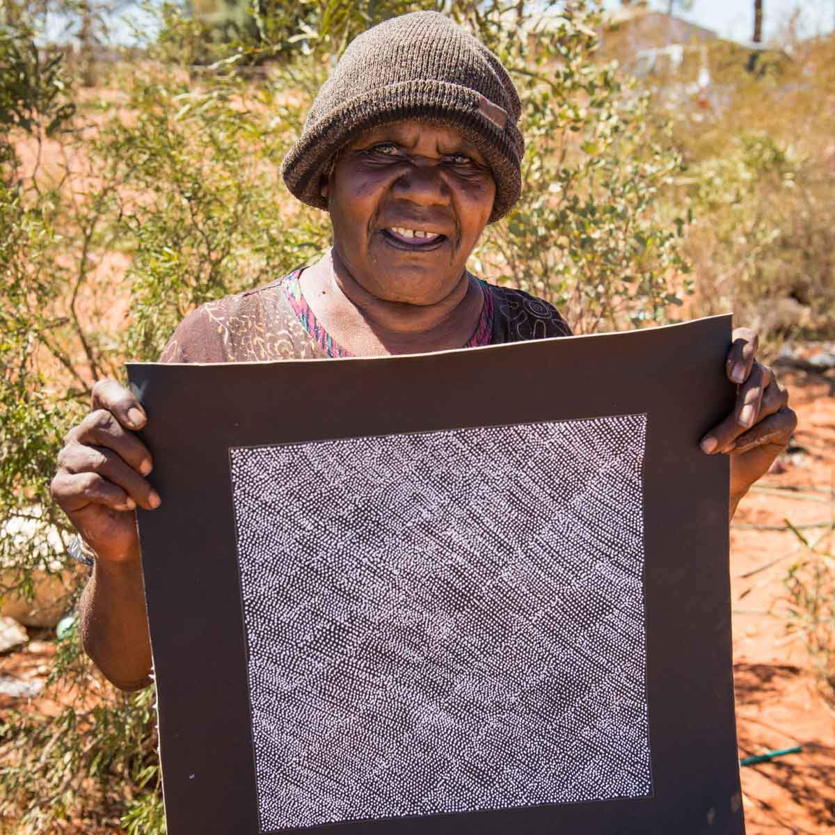 Anemangkerr by Lizzie Moss Pwerle (SOLD)