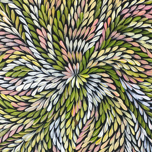 Yam Leaf by Dulcie Pwerle Long (SOLD)