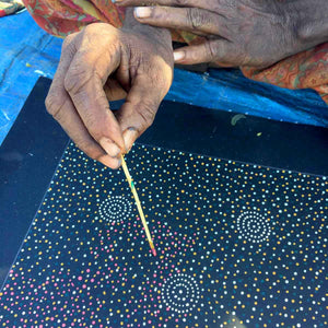 Nteny Ngkwarl by Annie Hunter Petyarre (SOLD)