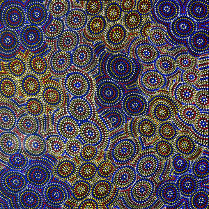 Nteny Ngkwarl by Annie Hunter Petyarre. Australian Aboriginal Art.