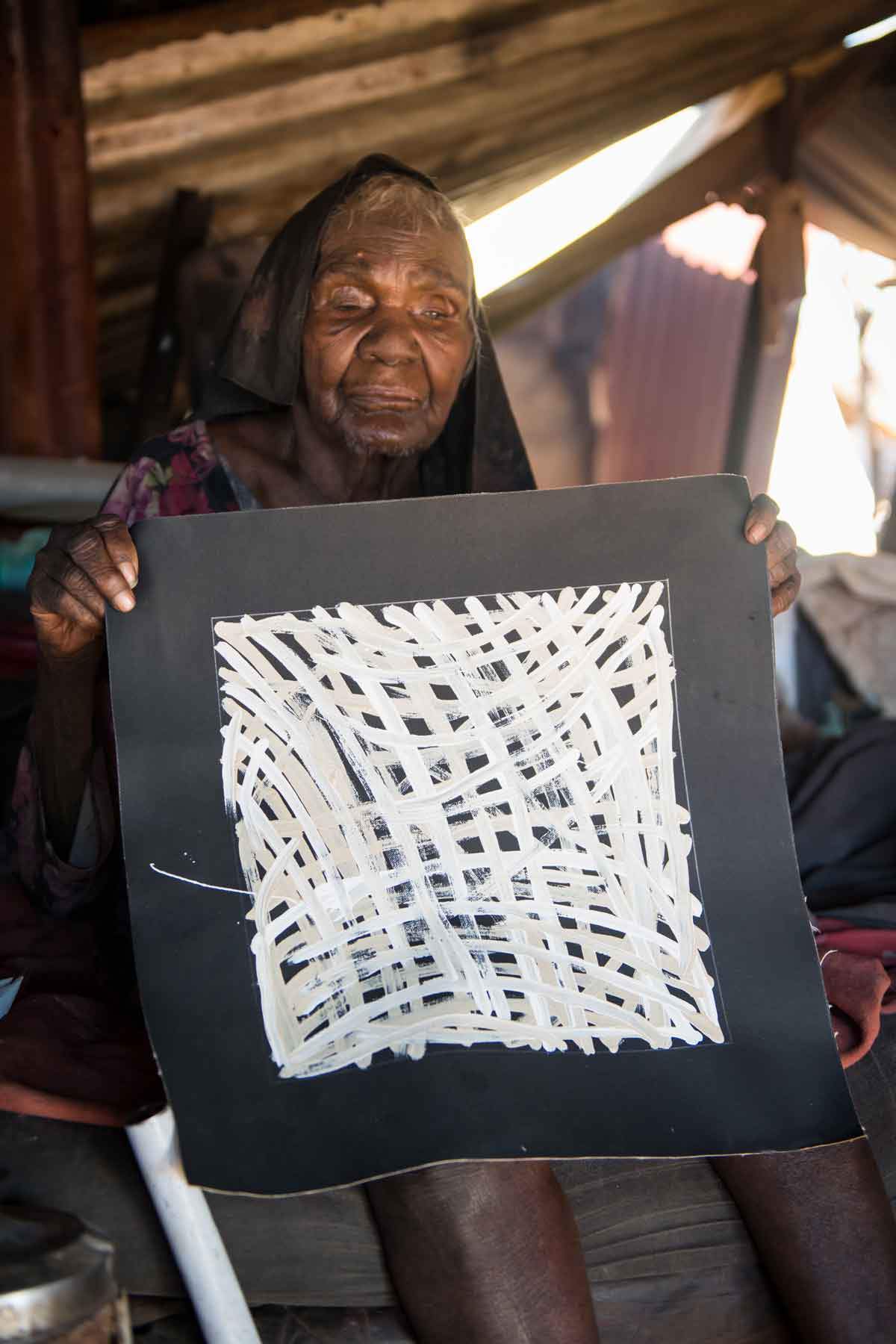 Awelye Atnwengerrp by Molly Pwerle. Australian Aboriginal Art.