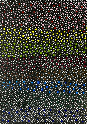 Anwekety (Conkerberry) by Elizabeth Mpetyane. Australian Aboriginal Art.