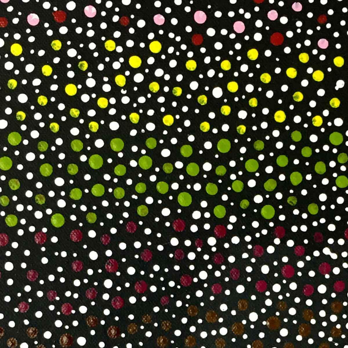 Anwekety (Conkerberry) by Elizabeth Mpetyane. Australian Aboriginal Art.