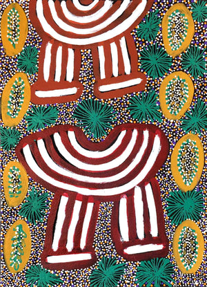 Awelye Antarrengeny by Katie Kemarre. Australian Aboriginal Art.