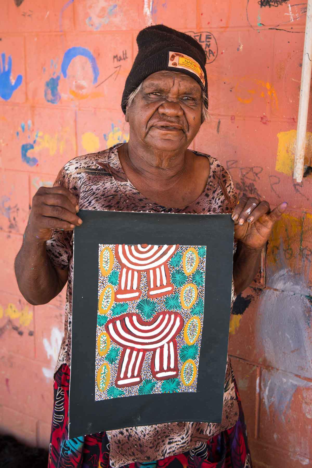 Awelye Antarrengeny by Katie Kemarre. Australian Aboriginal Art.