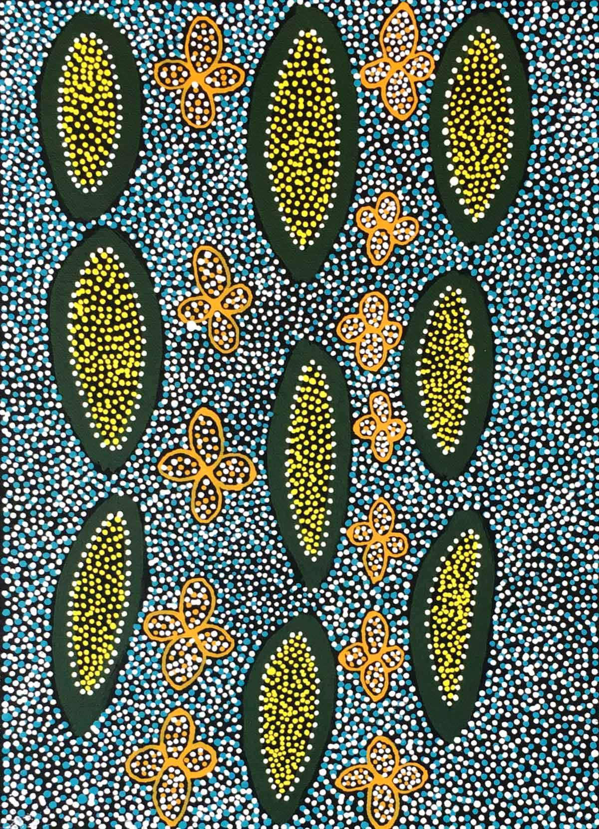Ilyarnayt by Janice Clarke Kngwarreye. Australian Aboriginal Art.