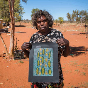 Ilyarnayt by Janice Clarke Kngwarreye (SOLD)