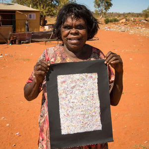 Country von Lucky Morton Kngwarreye (VERKAUFT)
