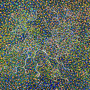 Honey Ant Dreaming by Julie Pengarte. Australian Aboriginal Art.