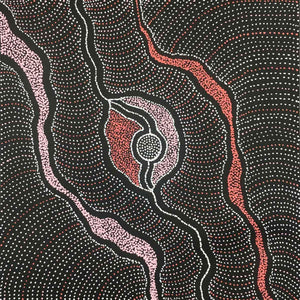 My Country by Delvine Petyarre. Australian Aboriginal Art.