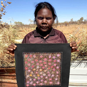 Bush Yam by Doreen Kunoth Petyarre (SOLD)