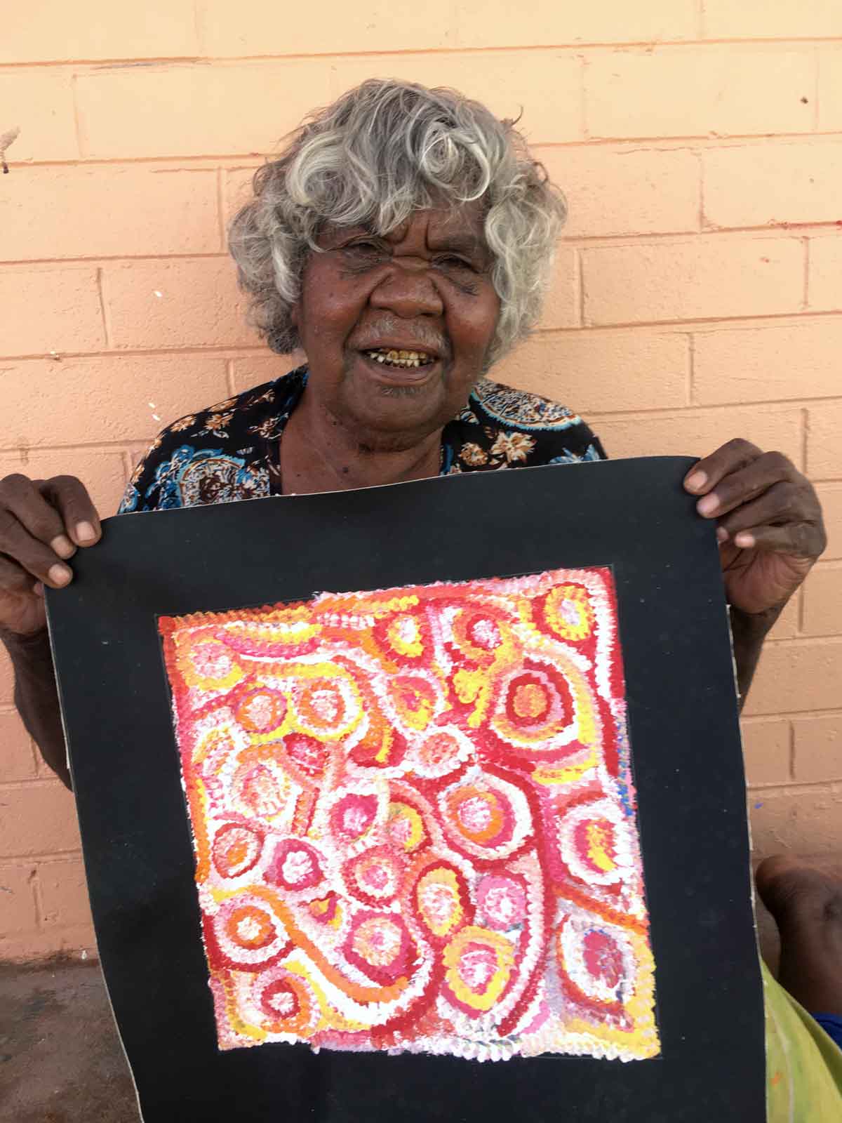 Pencil Yam Seed by Dolly Mills Petyarre (SOLD)