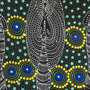 Dreamtime Sisters by Colleen Wallace Nungari (SOLD)