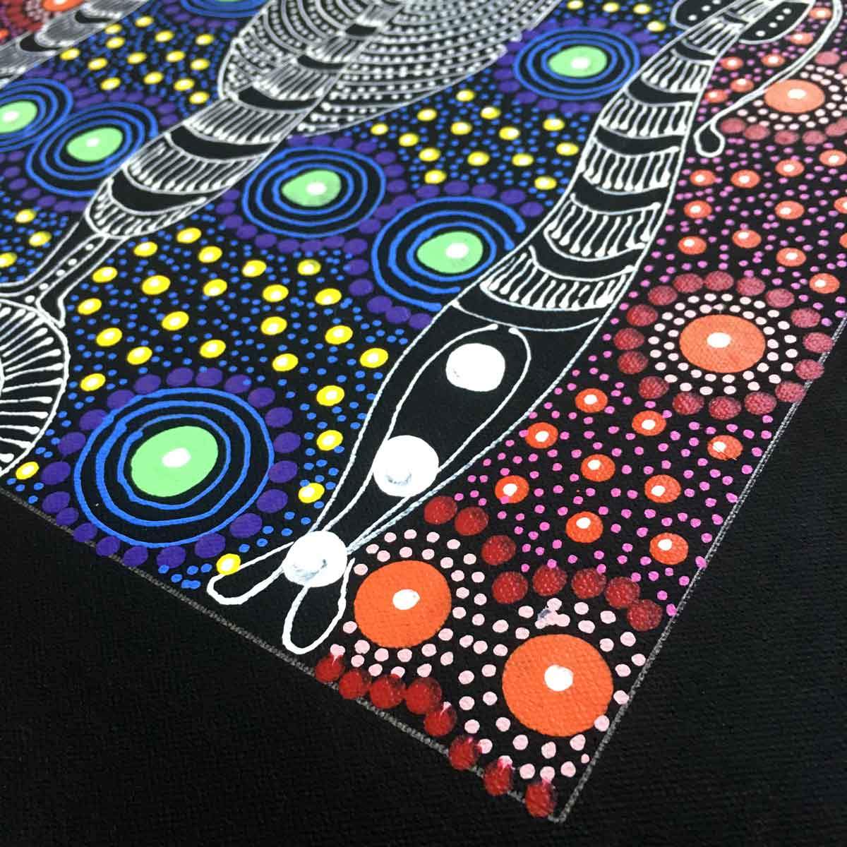 Dreamtime Sisters by Colleen Wallace Nungari (SOLD)