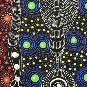 Dreamtime Sisters by Colleen Wallace Nungari (SOLD)