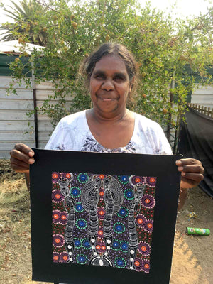 Dreamtime Sisters by Colleen Wallace Nungari (SOLD)
