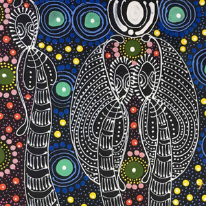 Dreamtime Sisters by Colleen Wallace Nungari (SOLD)