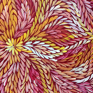 Yam Leaf by Dulcie Pwerle Long (SOLD)