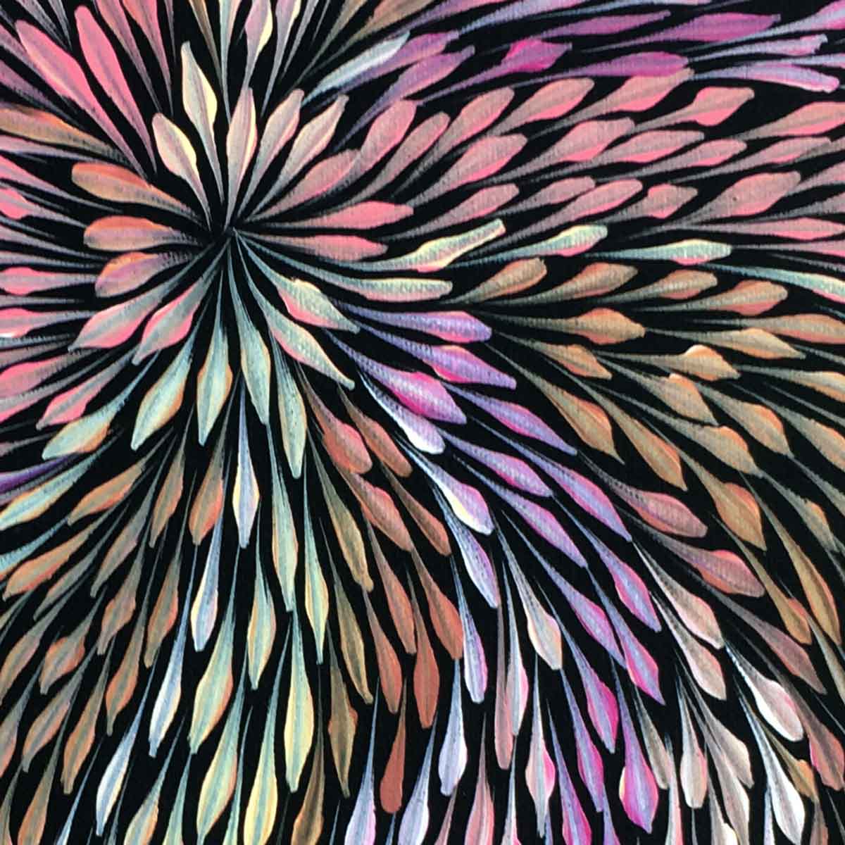 Wild Flowers by Sacha Long Petyarre (SOLD)