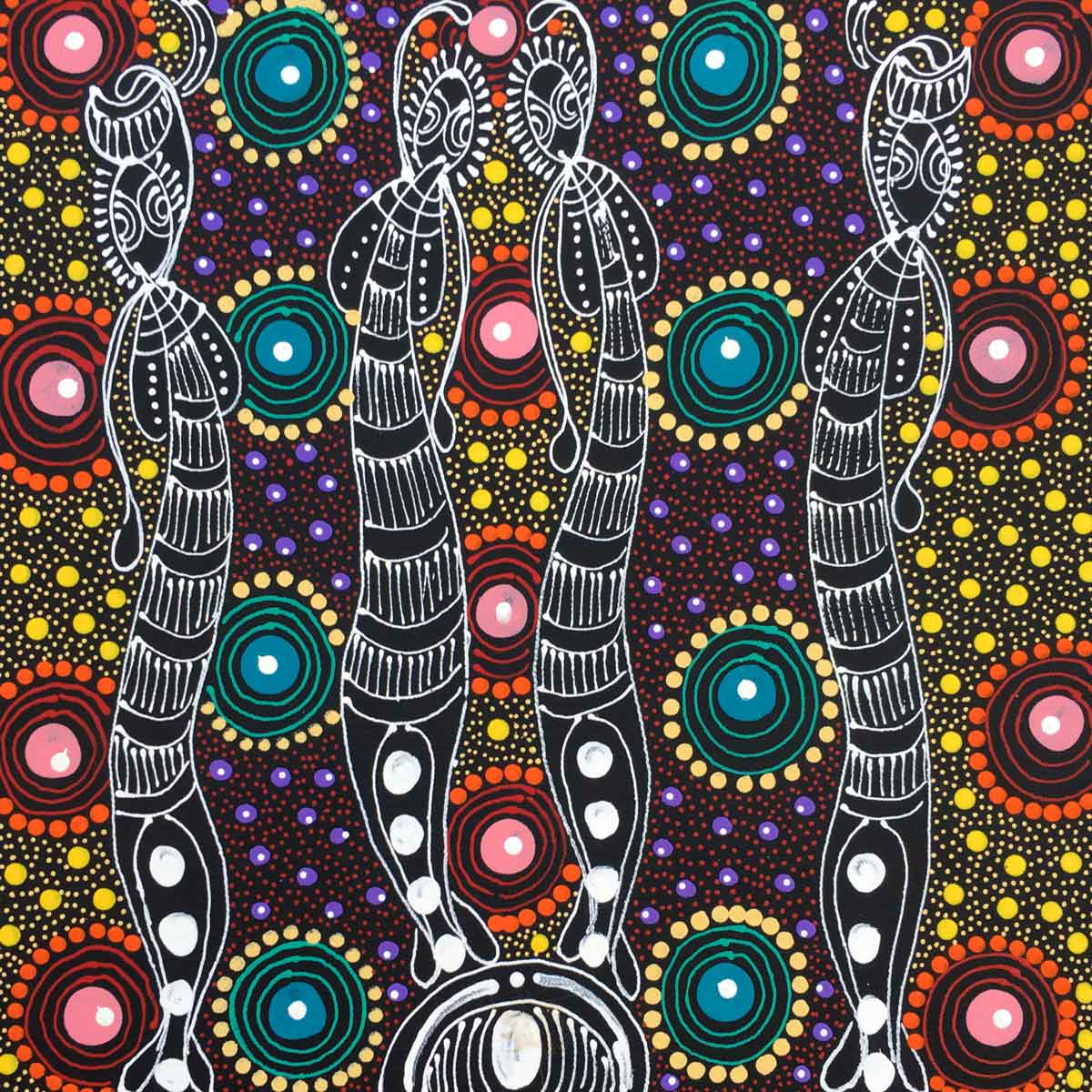 Dreamtime Sisters von Colleen Wallace Nungari (VERKAUFT)