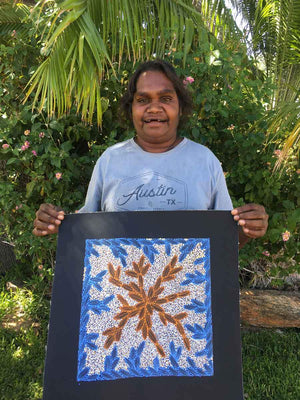 Ntyeny Ngkwarl by Loretta Jones Petyarre (SOLD)